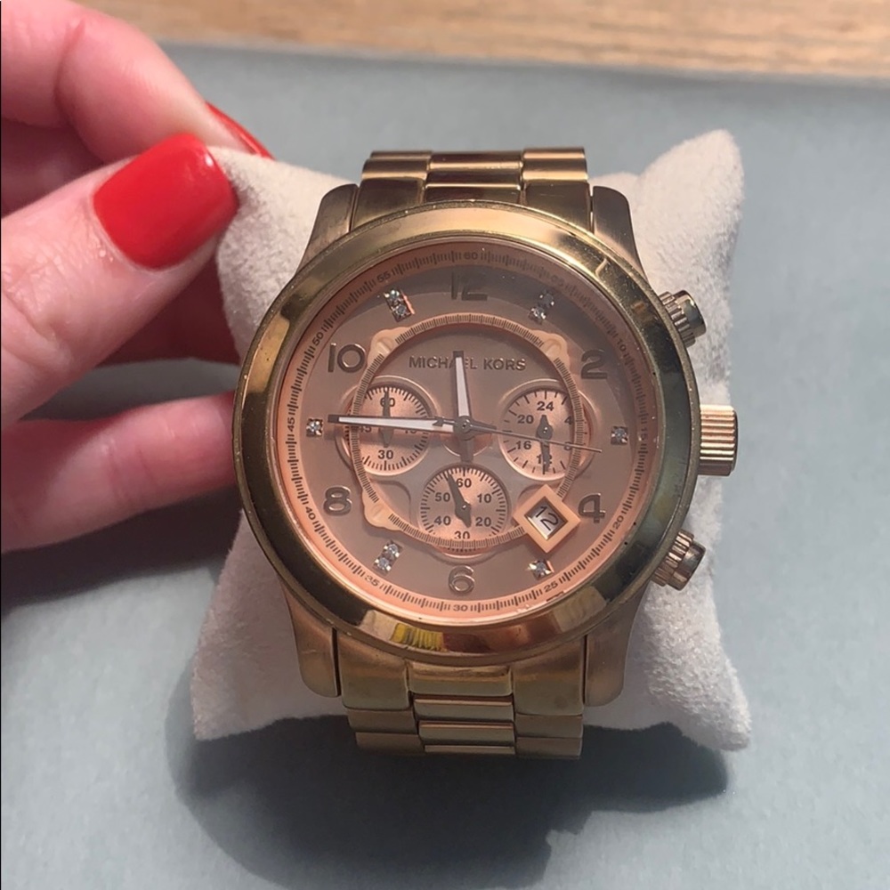 Michael Kors Rose Gold Watch